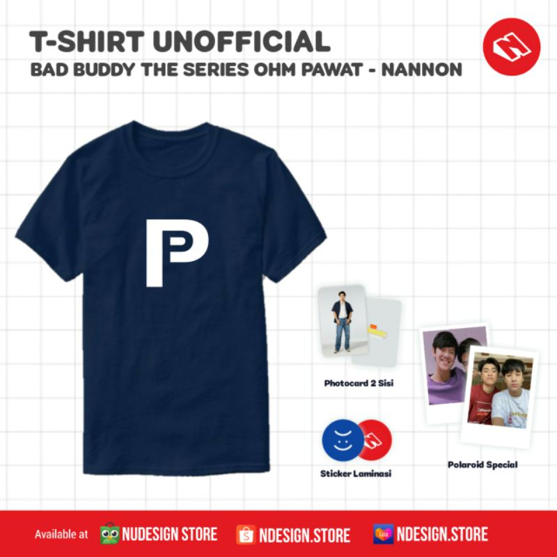 NDESIGN - KAOS BAD BUDDY THE SERIES (BACA DESKRIPSI)