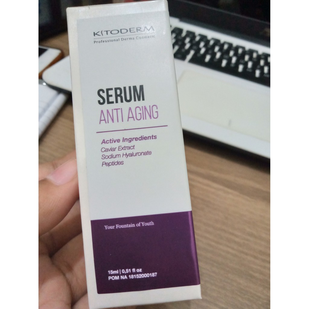 Serum anti aging / serum anti penuaan / KITODERM