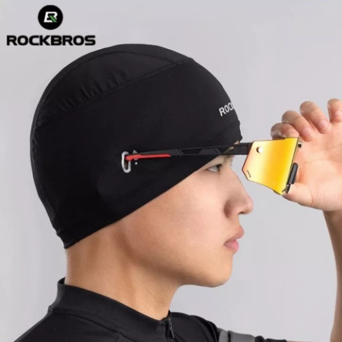 TOPI PENUTUP KEPALA KUPLUK HELM SEPEDA CYCLING HAT ORIGINAL ROCKBROS