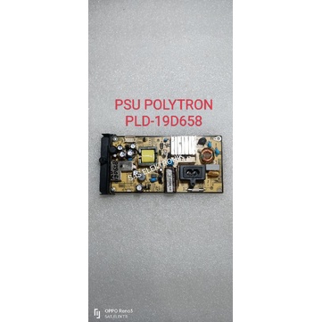 PSU POWER SUPLAY REGULATOR TV LED POLYTRON 19 INCH PLD19D658 PLD-19D658