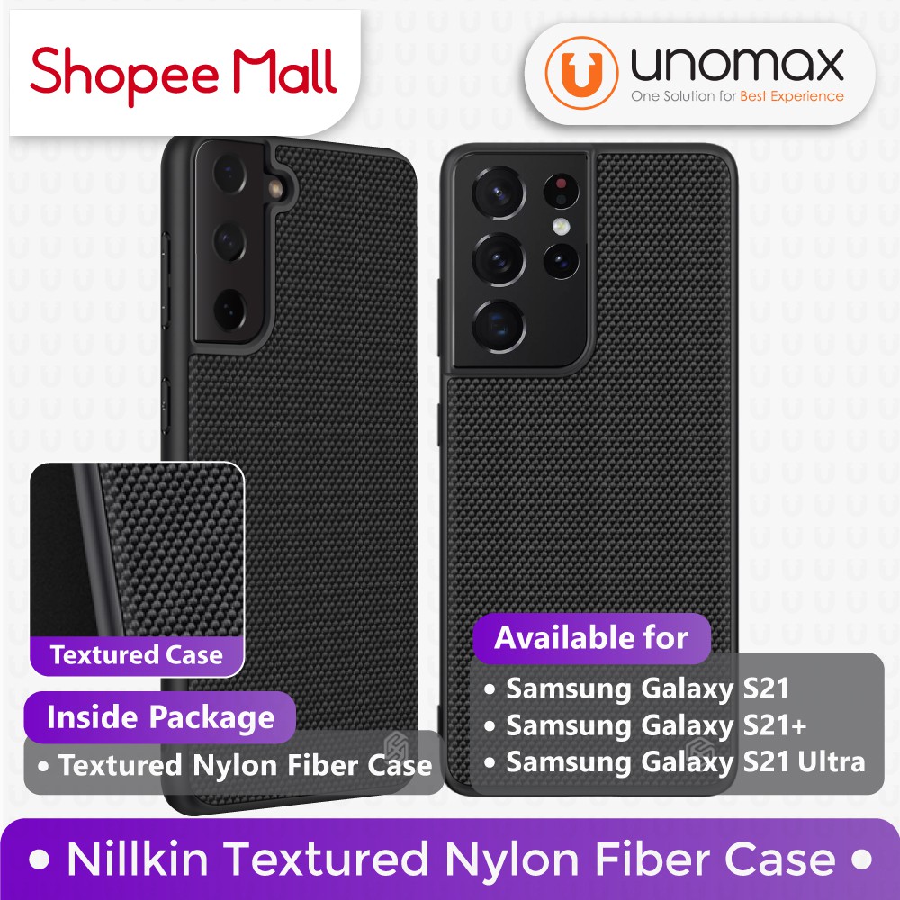 Case Samsung Galaxy S21 / S21+ Plus / S21 Ultra Nillkin Textured Nylon Fiber Casing