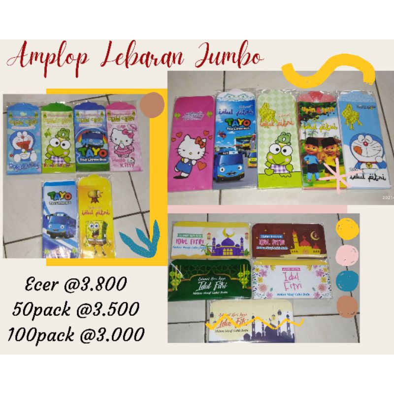 

Amplop Lebaran Jumbo Murah