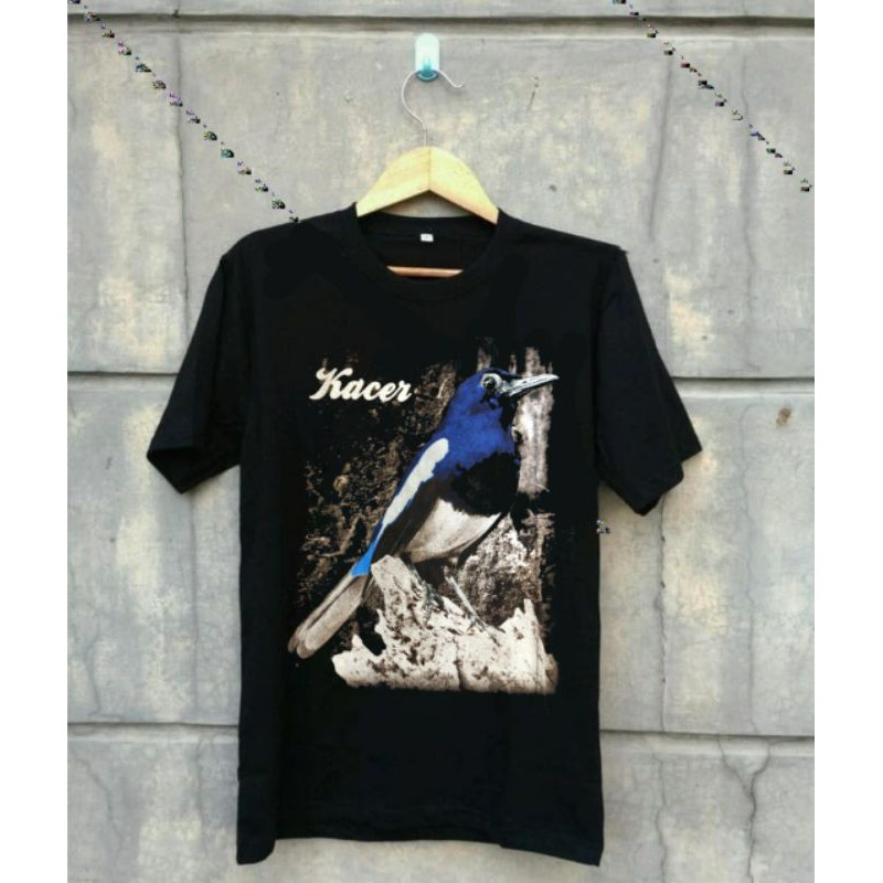 Kaos Distro Kacer / kaos distro burung kacer / kaos kacer / kaos burung Kacer / kaos Gambar Kacer