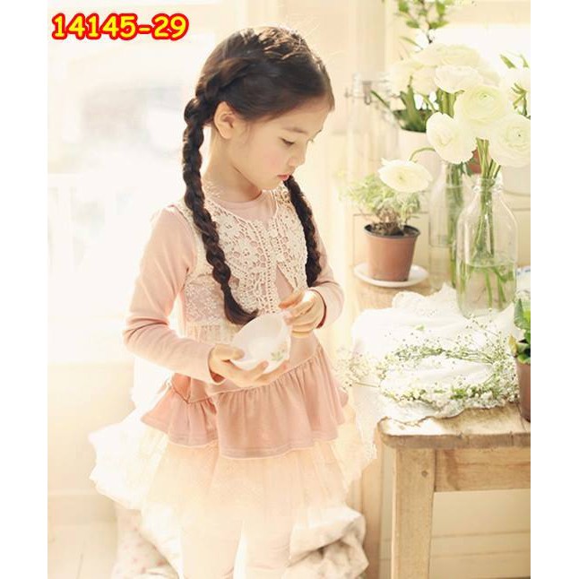 14145-29 / BAJU FASHION GIRL / DRESS ANAK