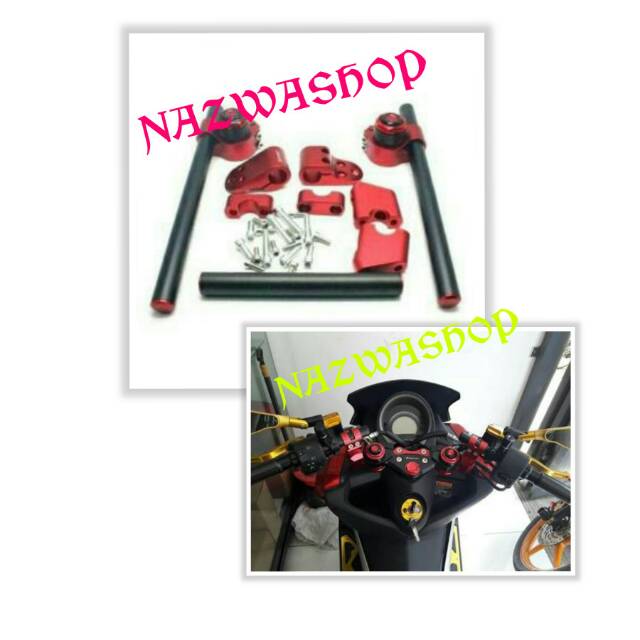 Stang jepit nmax  cnc