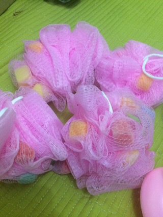 Shower Puff / Spons Mandi / Puff Mandi