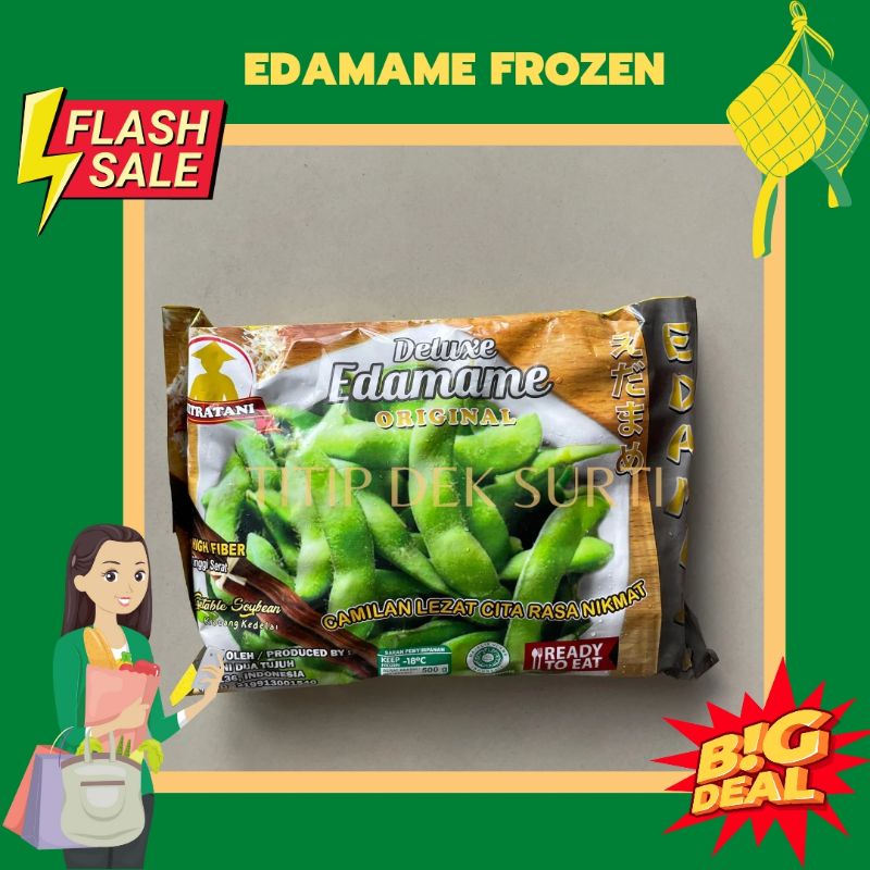 

Edamame Frozen Mitra Tani khas Jember 500gr