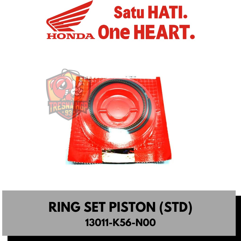 13011-K56-N00 RING SET PISTON (STD) SONIC 150R K56 ORIGINAL 13011K56N00