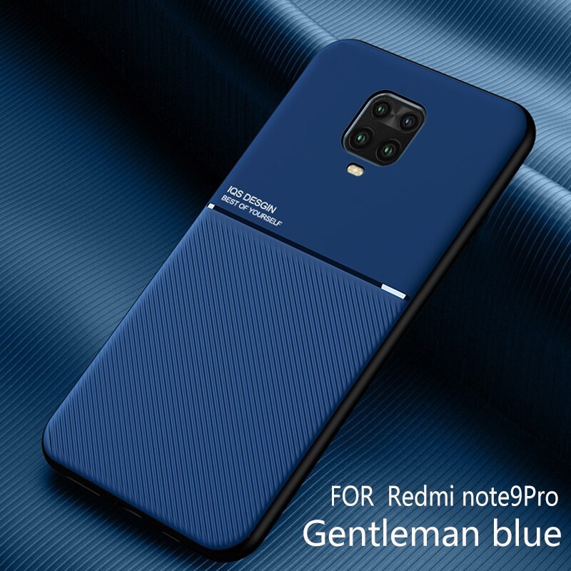 Case Xiaomi Redmi Note 9 Pro Max Redmi Note 9s Redmi Note 9 Pro IQS Design Built-in Metal Plat