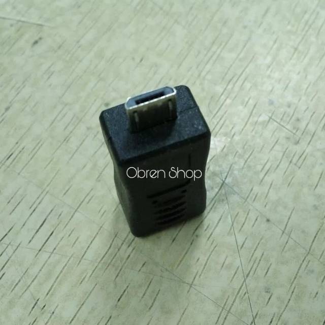 Konektor USB Micro Male to Mini USB 5 Pin Female