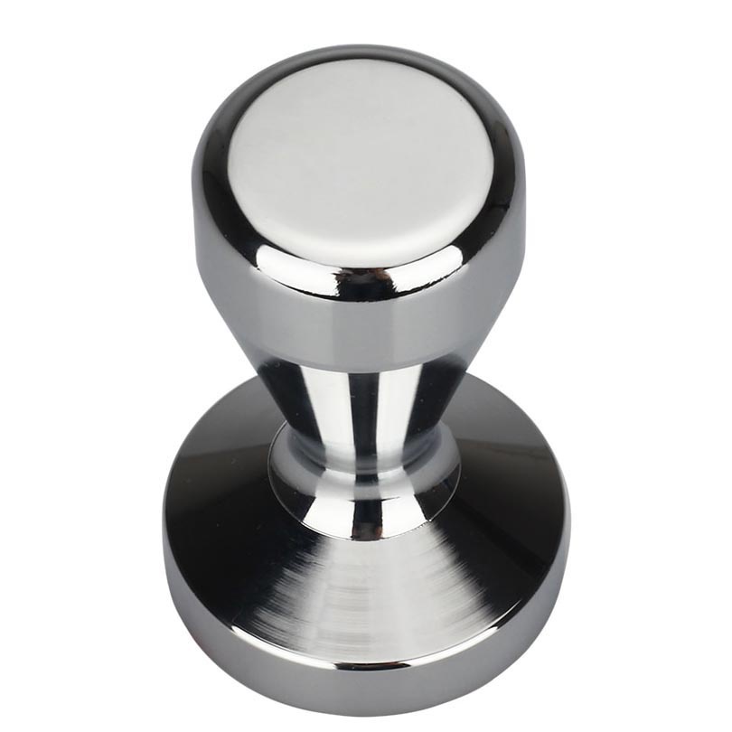 OneTwoCups Tamper Kopi Espresso Flat Stainless Steel 51mm