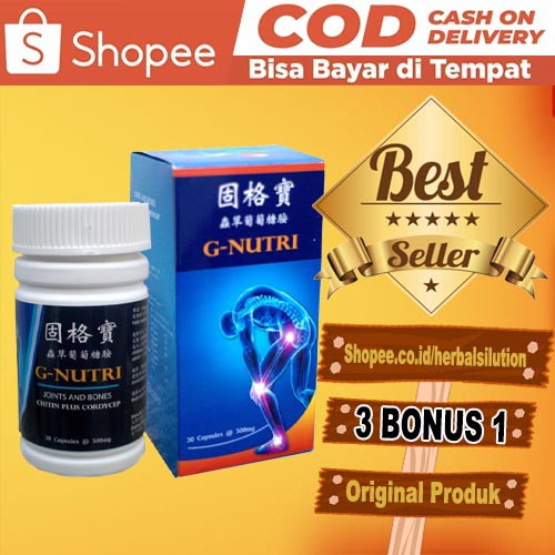 TERAMPUH G NUTRI ORIGINAL - G NUTRI OBAT SENDI HERBAL DIJAMIN AMPUH DAN HALAL - OBAT G-NUTRI ASLI