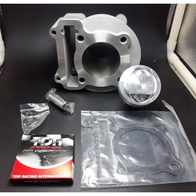 Blok seher tdr original mio 58.5mm keramik-ceramic cylinder+forging piston 58.5mm