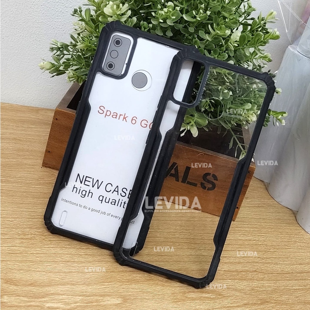 Tecno Spark 6 Go Tecno Spark 8C Tecno Spark 7 Tecno Spark 5 Pro Fusion Case Armor Shockproof Casing 