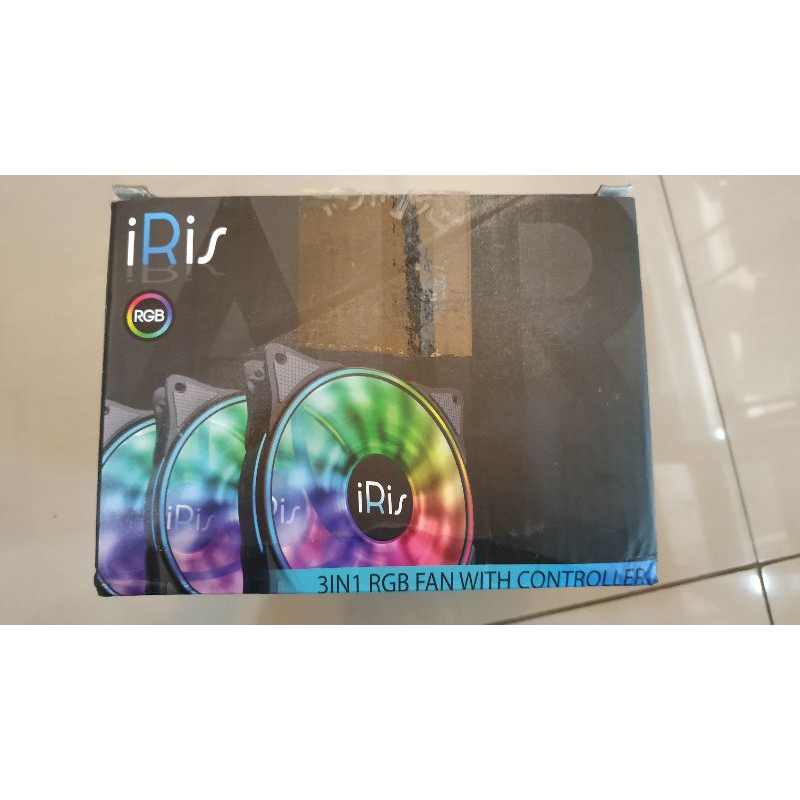 iRis AIR V3 + Remote RGB ( 3 Fan )