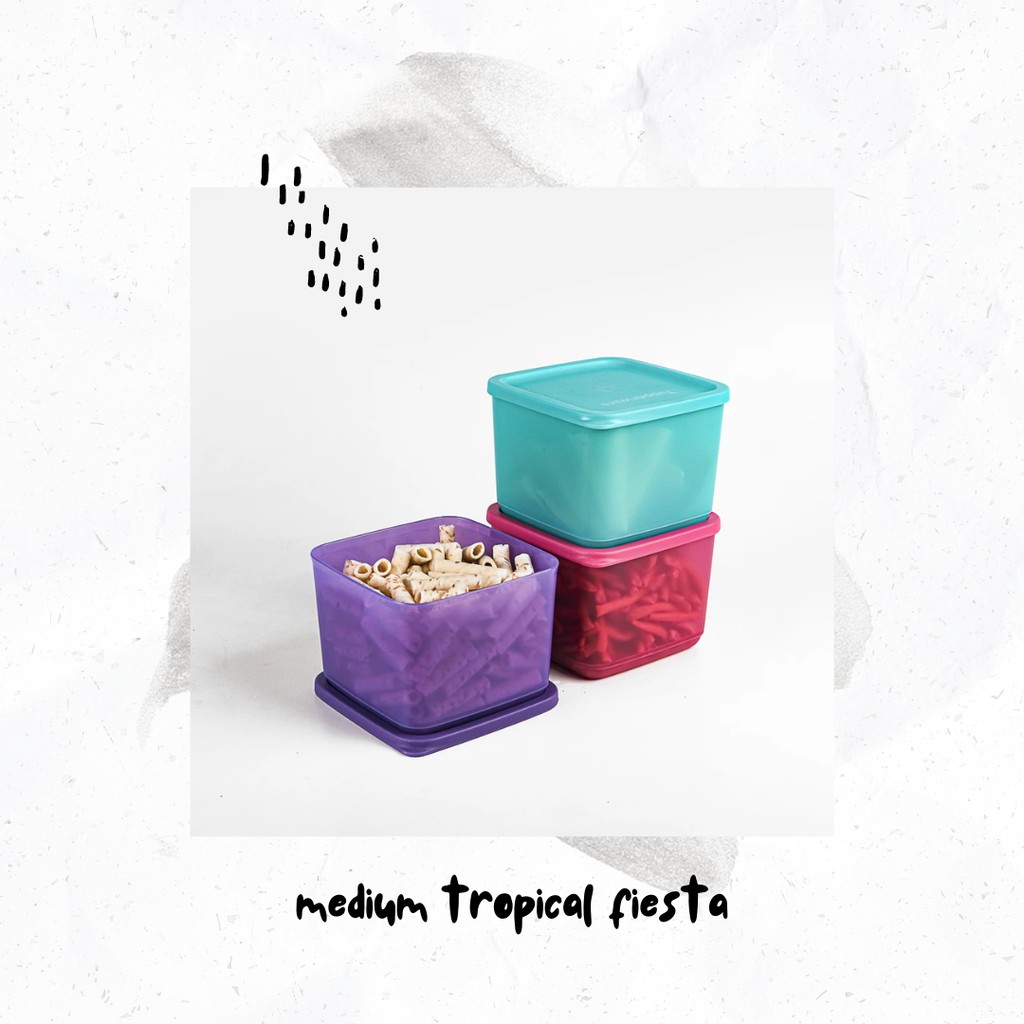 Tupperware - Medium Tropical Fiesta