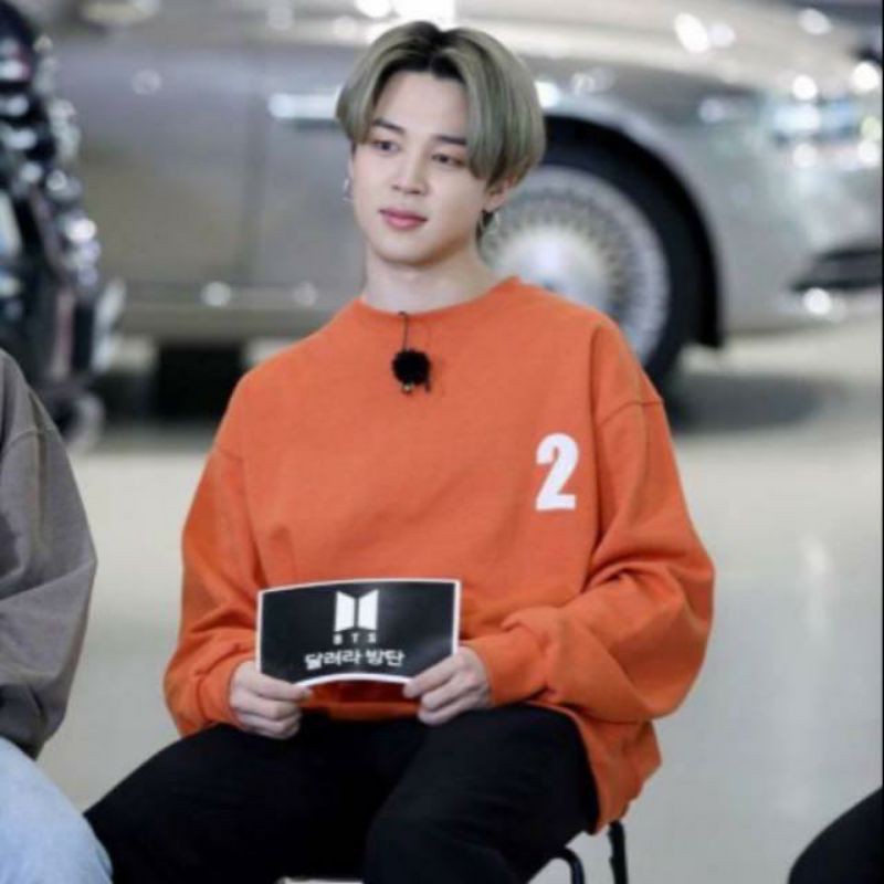 (PO KOREA🇰🇷) SWEATER JIMIN X LE2 RUN BTS 110 - OFFICIAL KOREA