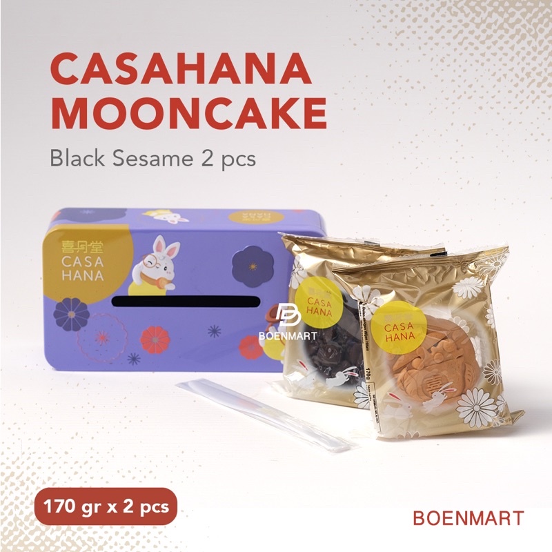 Casahana Mooncake Malaysia isi 2 (Biru)