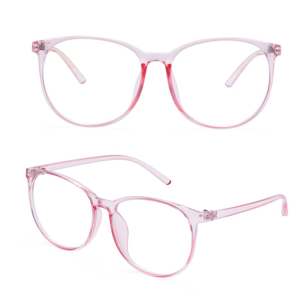 Lily Blue Light Blocking Glasses Bingkai Bulat UV Silau Dengan Case Eyewear Kacamata Anti Blue Light