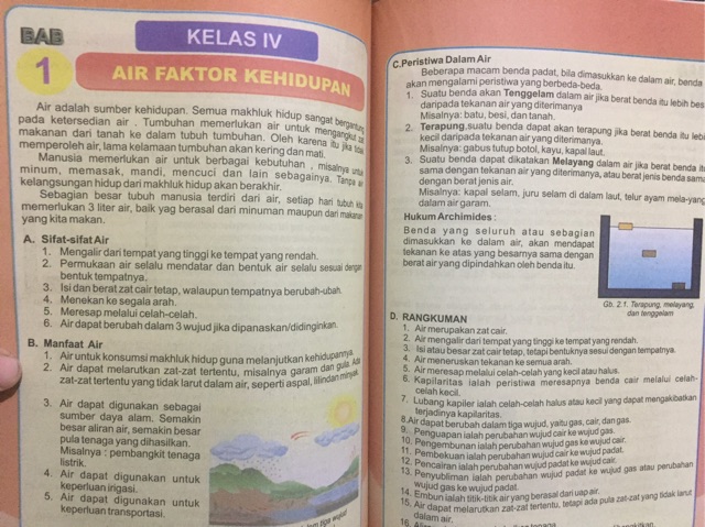 RPAL Rangkuman Pengetahuan Alam Lengkap Untuk SD Kelas 3,4,5 &amp; 6