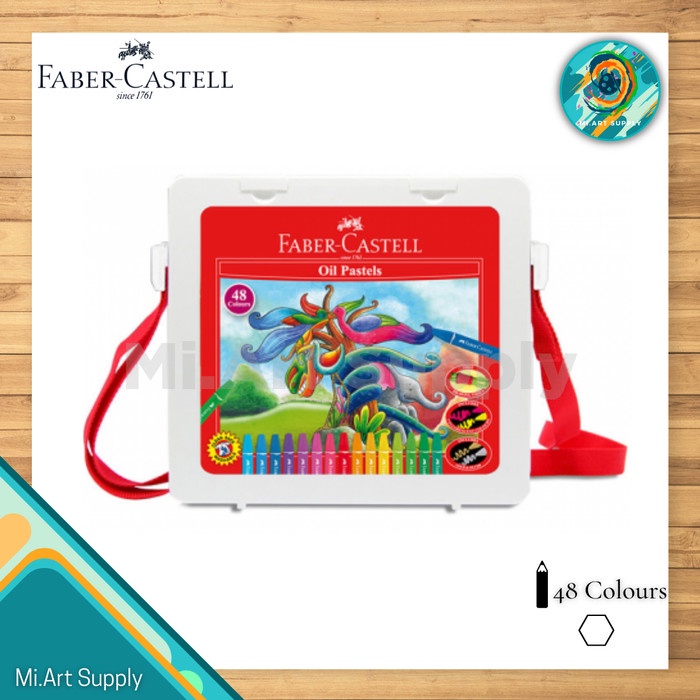 

Crayon / Oil Pastel Faber Castell HEXA 48 Warna