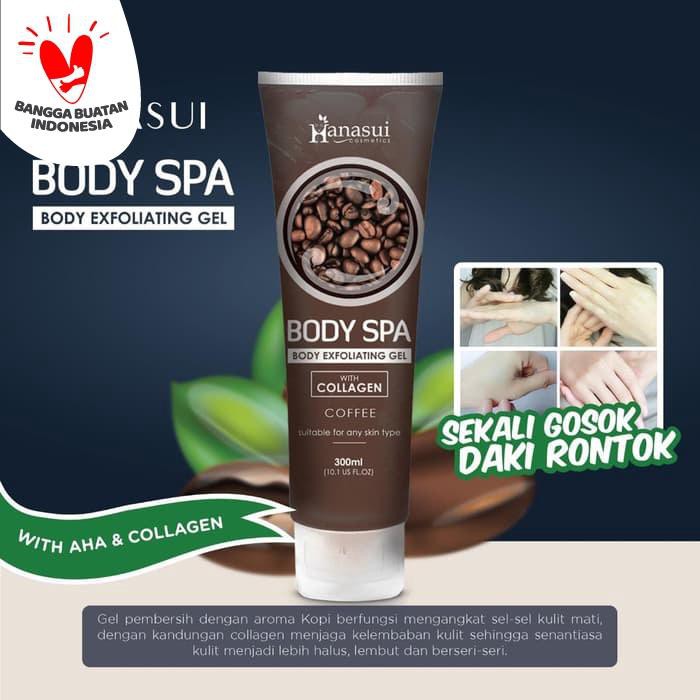 Promo HANASUI BODY SPA PEELING GEL WITH COLLAGEN & COFFE Murah