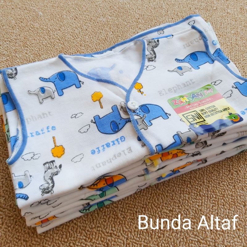 3 pcs Baju Kutung Bayi 0 - 3 bulan SNI  [ Bunda Altaf ]