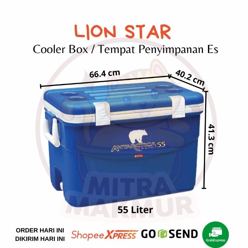 SALE!! COOLER BOX MARINA 6S - 12S - 18S - 24S - 35S - 55 - 72 / TEMPAT PENYIMPANAN ES / CONTAINER BOX ES