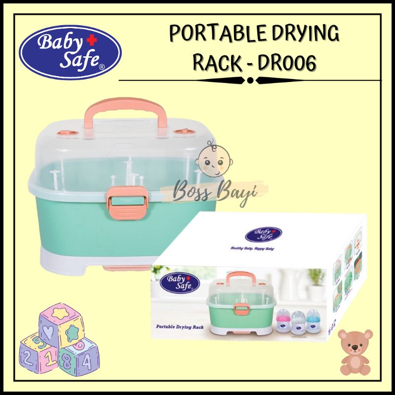 BABY SAFE Portable Drying Rack DR006 / Rak Pengering Botol