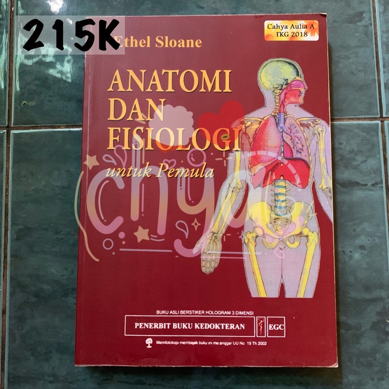Buku Kedokteran - Anatomi dan Fisiologi untuk Pemula (Sloanne)