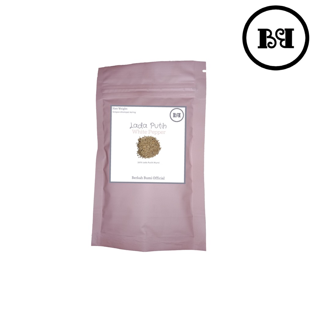 

[100 GRAM] LADA PEDES MERICA PUTIH ALAMI / WHITE PEPPER