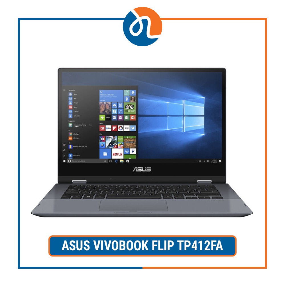ASUS VIVOBOOK FLIP TP412FA - i3 8145U 4GB 512GB SSD WIN10