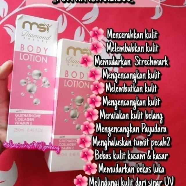 MSI Diamond Body Lotion Original