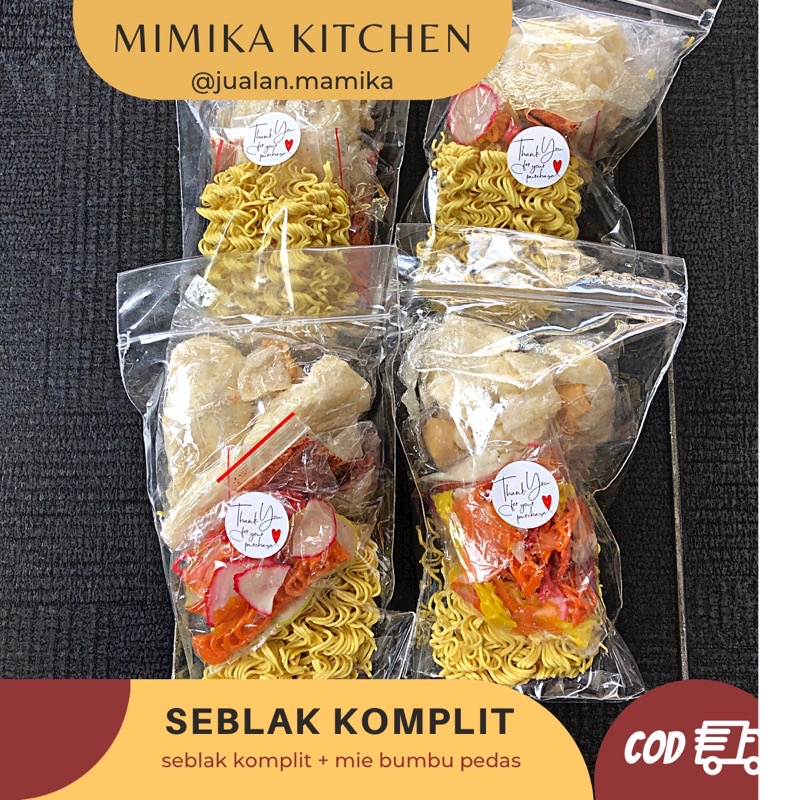 

SEBLAK KOMPLIT + MIE MAMIKA