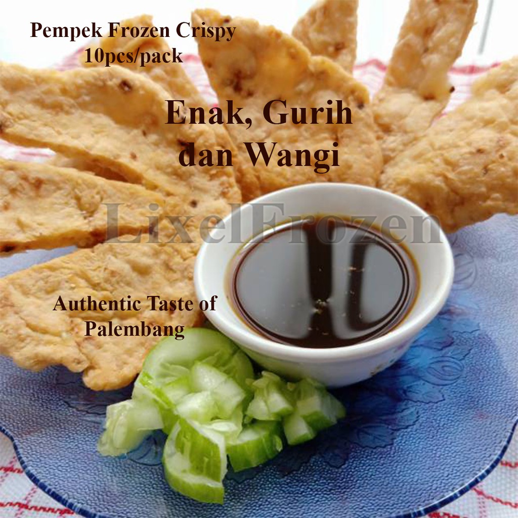 

Pempek Frozen Crispy Ikan Tenggiri 10pcs/pack | Khas Palembang