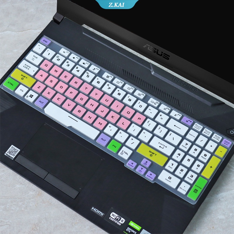 Skin Silikon Pelindung Keyboard Laptop 15.6 &quot;Anti Air / Debu Untuk ASUS TUF F15 FX516P FX516PM FX516PR Fx516 2021 (ZK)