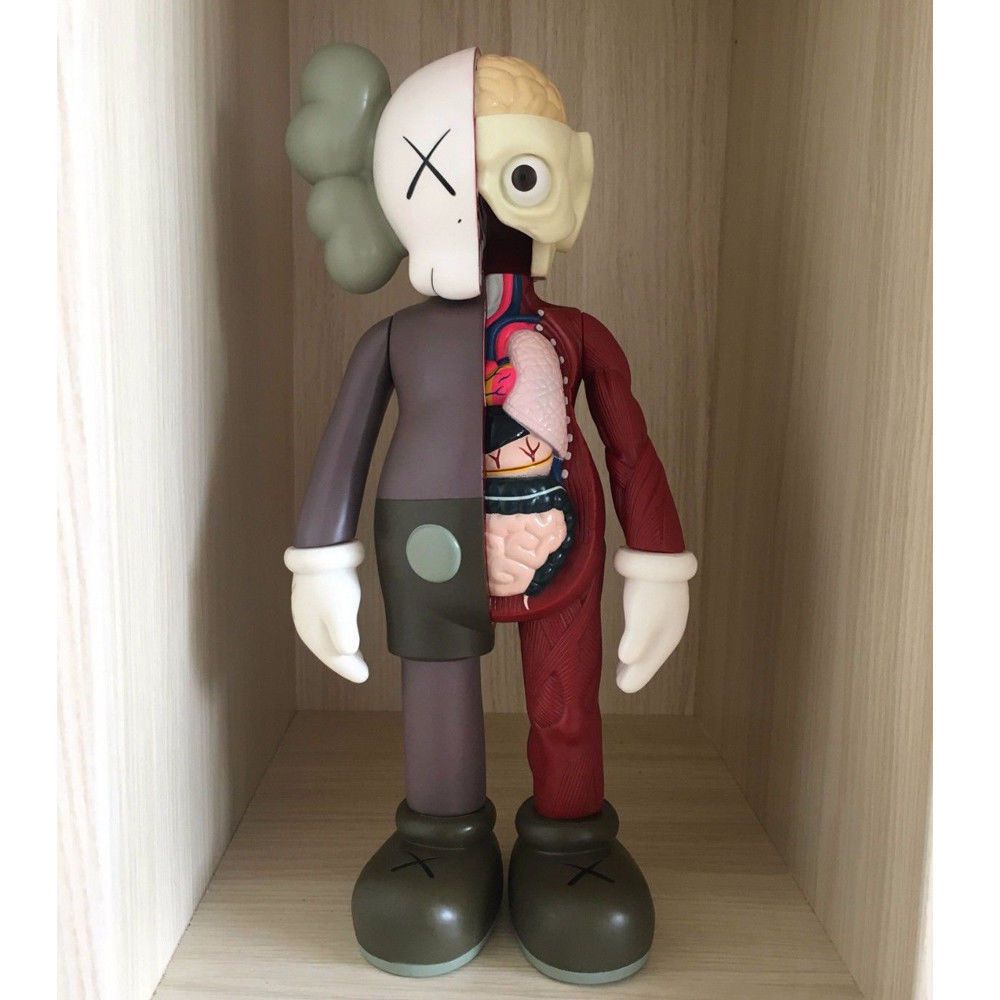 【New】20CM KAWS COMPANION Flayed Open Dissected BFF PVC Figures Toys