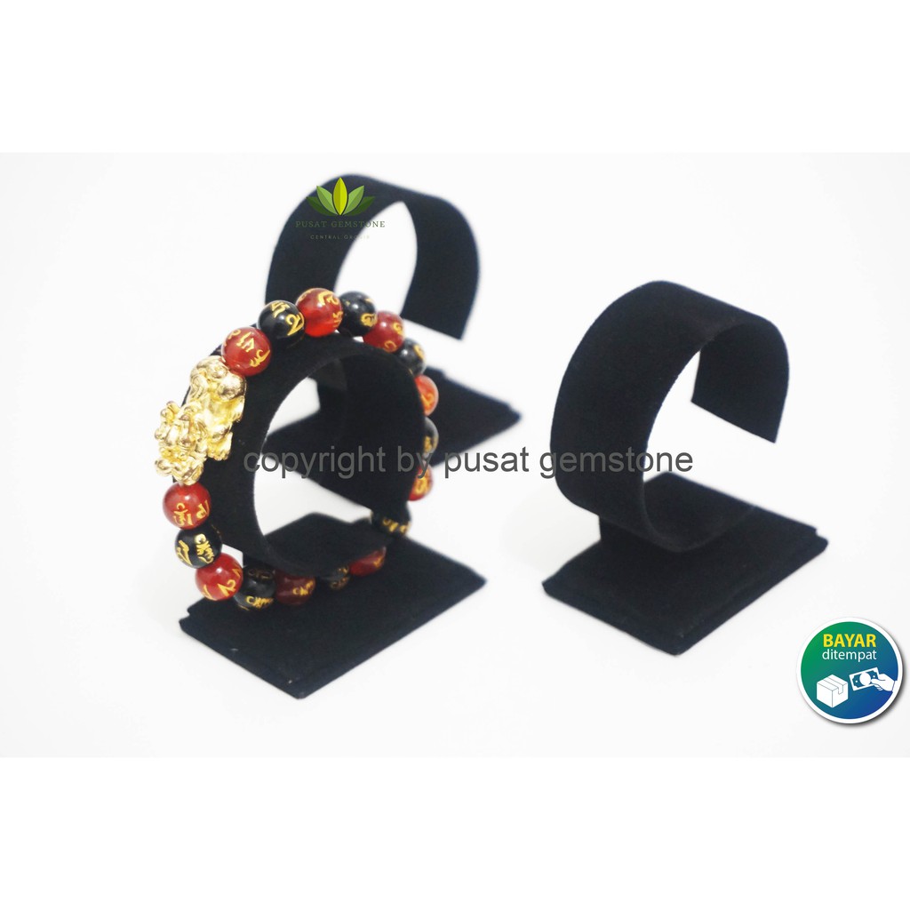 Display Gelang &amp; Jam Tangan Bludru 1 kodi