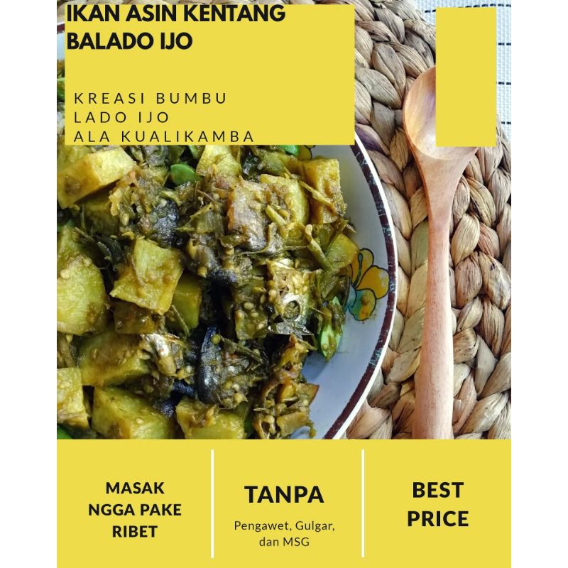 

Kualikamba Bumbu Lado Ijo 150 gr