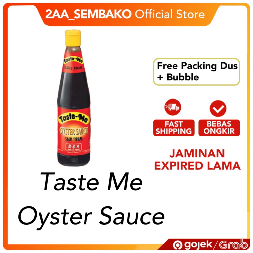 

Taste Me Oyster Sauce Saus Tiram 750Gr Taste me saus tiram oyster sauce botol