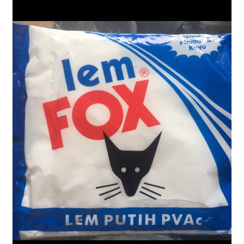 

Lem fox lem putih pvac isi ulang (350 gram)