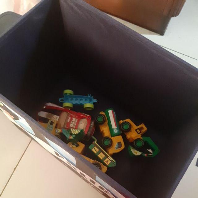 Storage Box / Cartoon Storage Bus Kotak Peyimpanan Mainan Toys