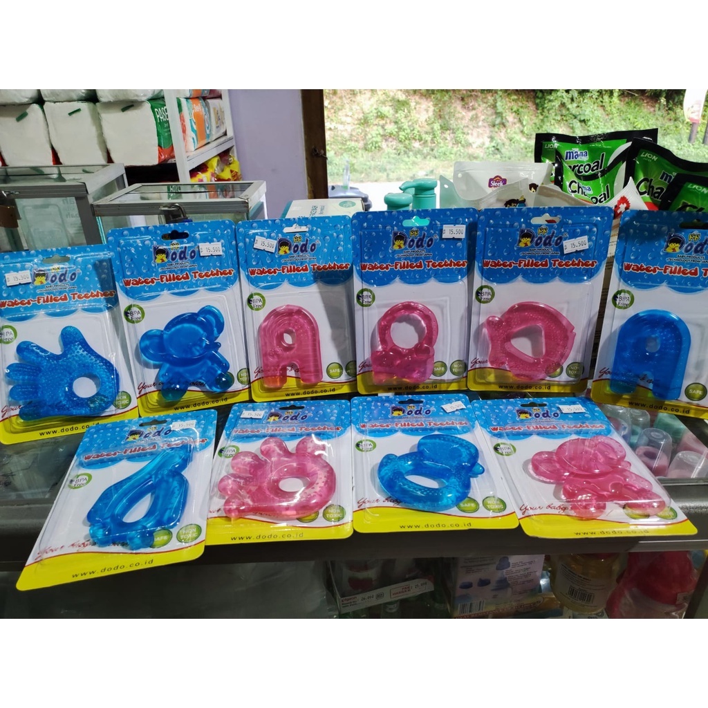 Dodo Water Field Teether / Gigitan Bayi Motif isi Air / Mainan Gigitan Bayi