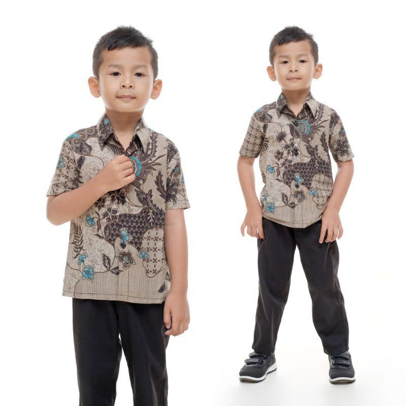 BATIK ANAK COWOK/KEMEJA BATIK ANAK- ANAK/KEMEJA BATIK ANAK PRIA/BATIK ANAK TERBARU