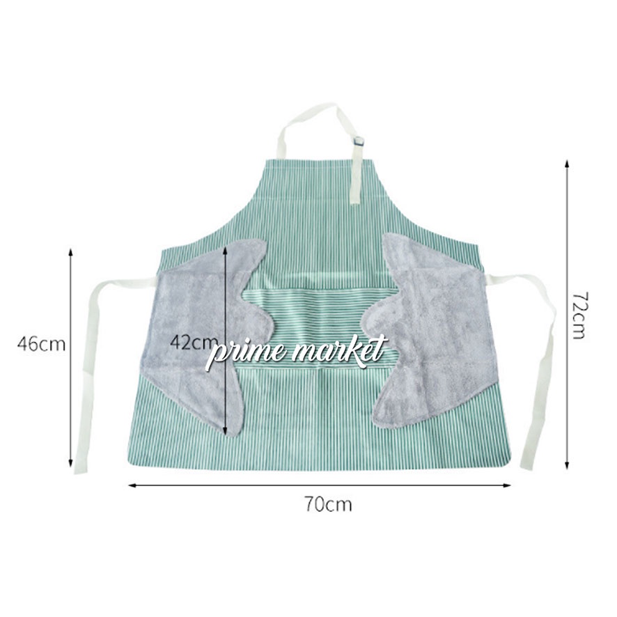 [BISA COD] 1 Pcs Celemek Masak Anti Air / Apron Masak Premium Waterproof