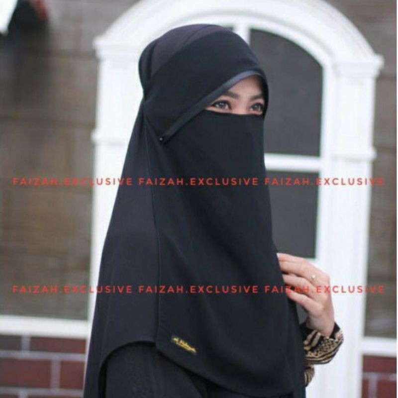 CADAR NIQOB BANDANA PONI MILAYA LIST BISBAN NIQAB MURAH