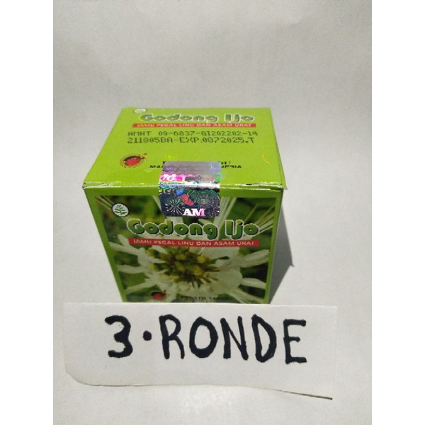GODONG IJO - Jamu pegal linu dan asam urat