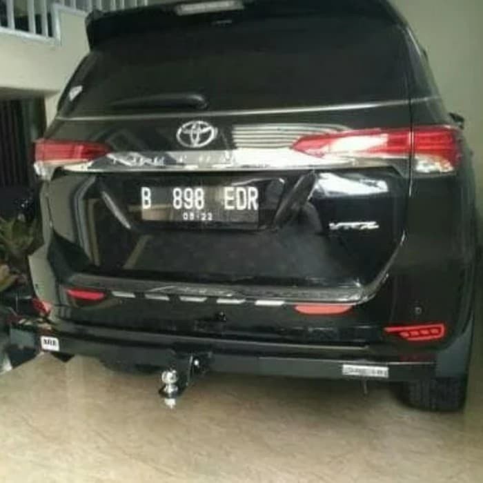 Niancyashope Towing Besi Arb Tebal Pengaman Bumper Belakang Mobil Fortuner Vrz