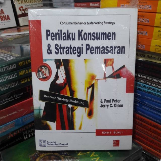 Perilaku konsumen dan strategi pemasaran peter olson buku 1 Shopee