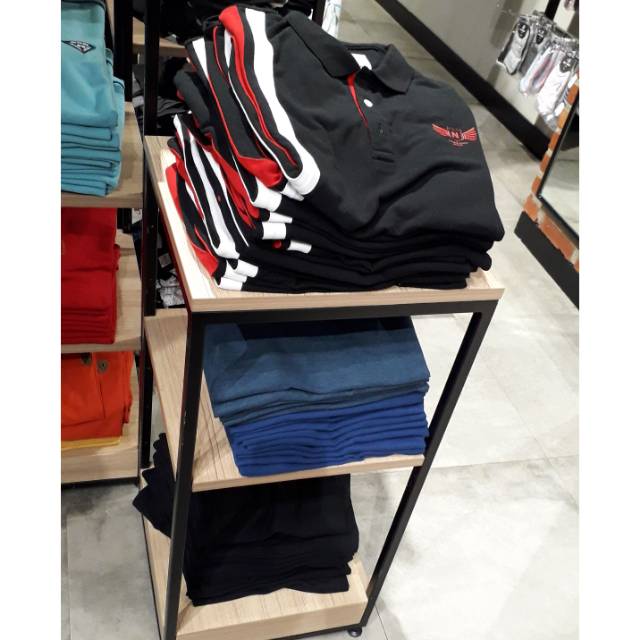 Kaos polo kaos berkerah NEVADA COWOK MEN BIG SALE